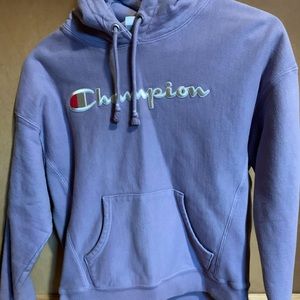 Purple Champion hoodie size small
